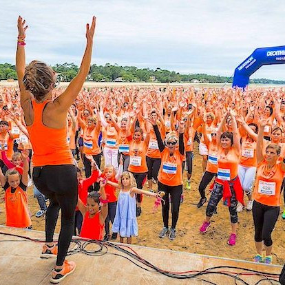 Orange Run Mai 2025 Echauffement Avant Course